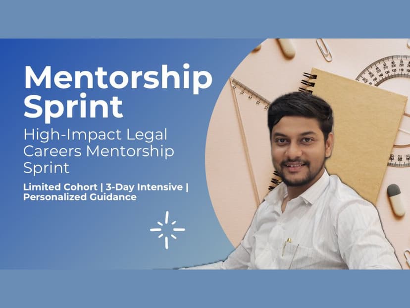 Mentorship Sprint: High Impact Legal Careers (Limited Cohort) logo