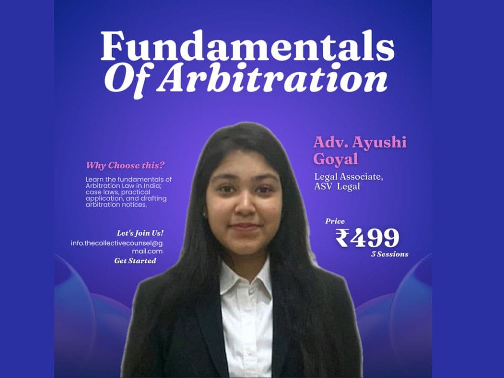 Fundamental of Arbitration Law