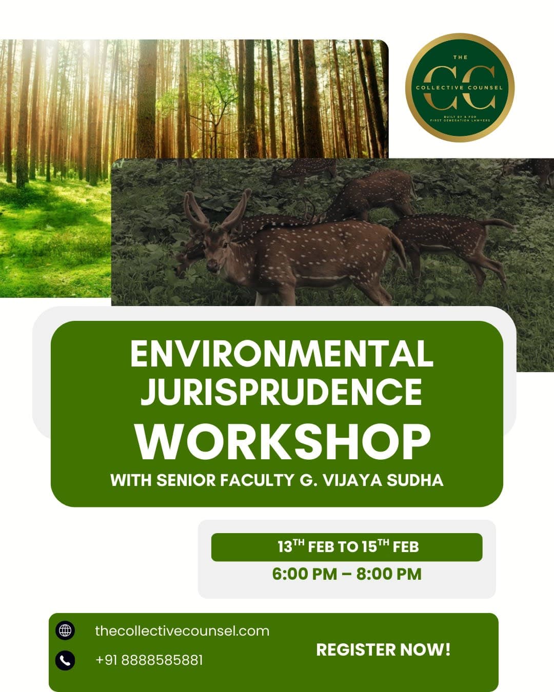 Environmental Jurisprudence Workshop by The Collective Counsel