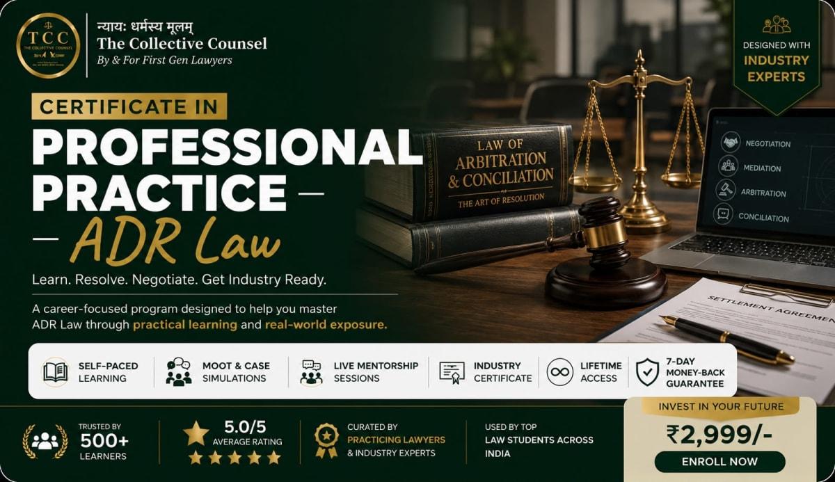 Certificate in Professional Practice - Alternate Dispute Resolution